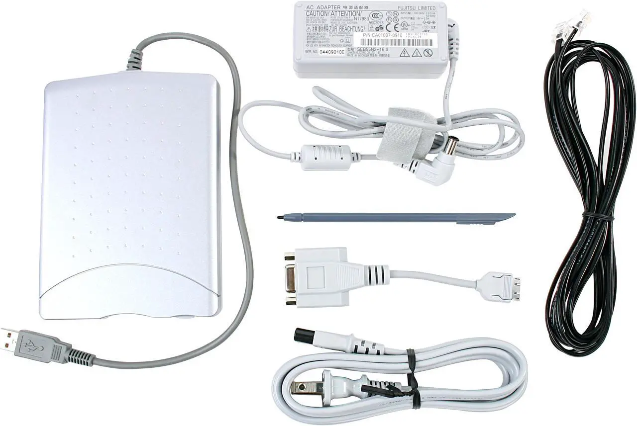 Alt view image 9 of 9 - Fujitsu Laptop LifeBook 800MHz 256MB Memory 30GB HDD ATI Mobility Rage 8.9" Windows XP Home P1120