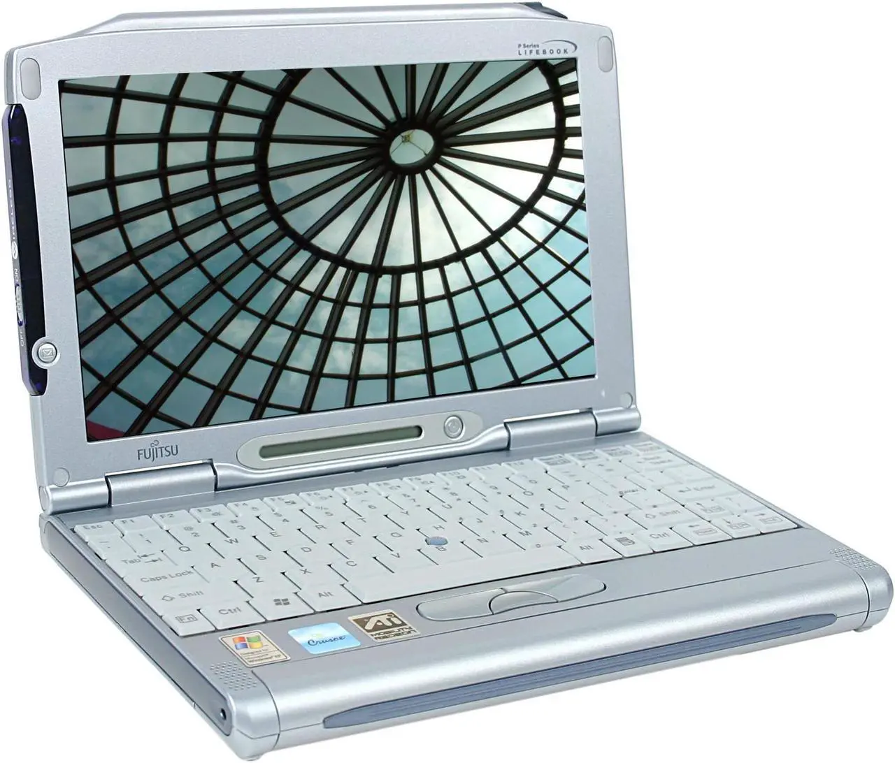 Main image of Fujitsu Laptop LifeBook 800MHz 256MB Memory 30GB HDD ATI Mobility Rage 8.9" Windows XP Home P1120