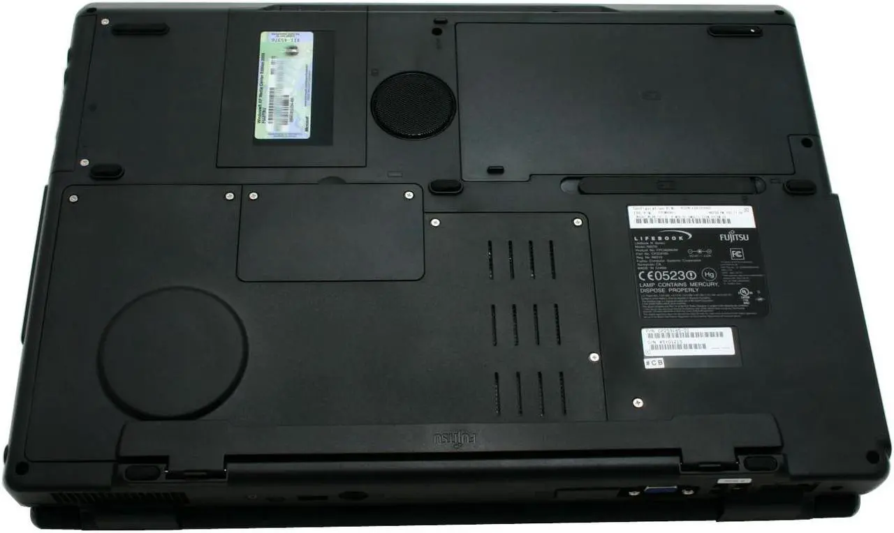 Alt view image 10 of 13 - Fujitsu Laptop LifeBook Intel Pentium M 750 1GB Memory 200GB HDD ATI Mobility Radeon X600 17.0" Windows XP Media Center Edition 2005 N6220