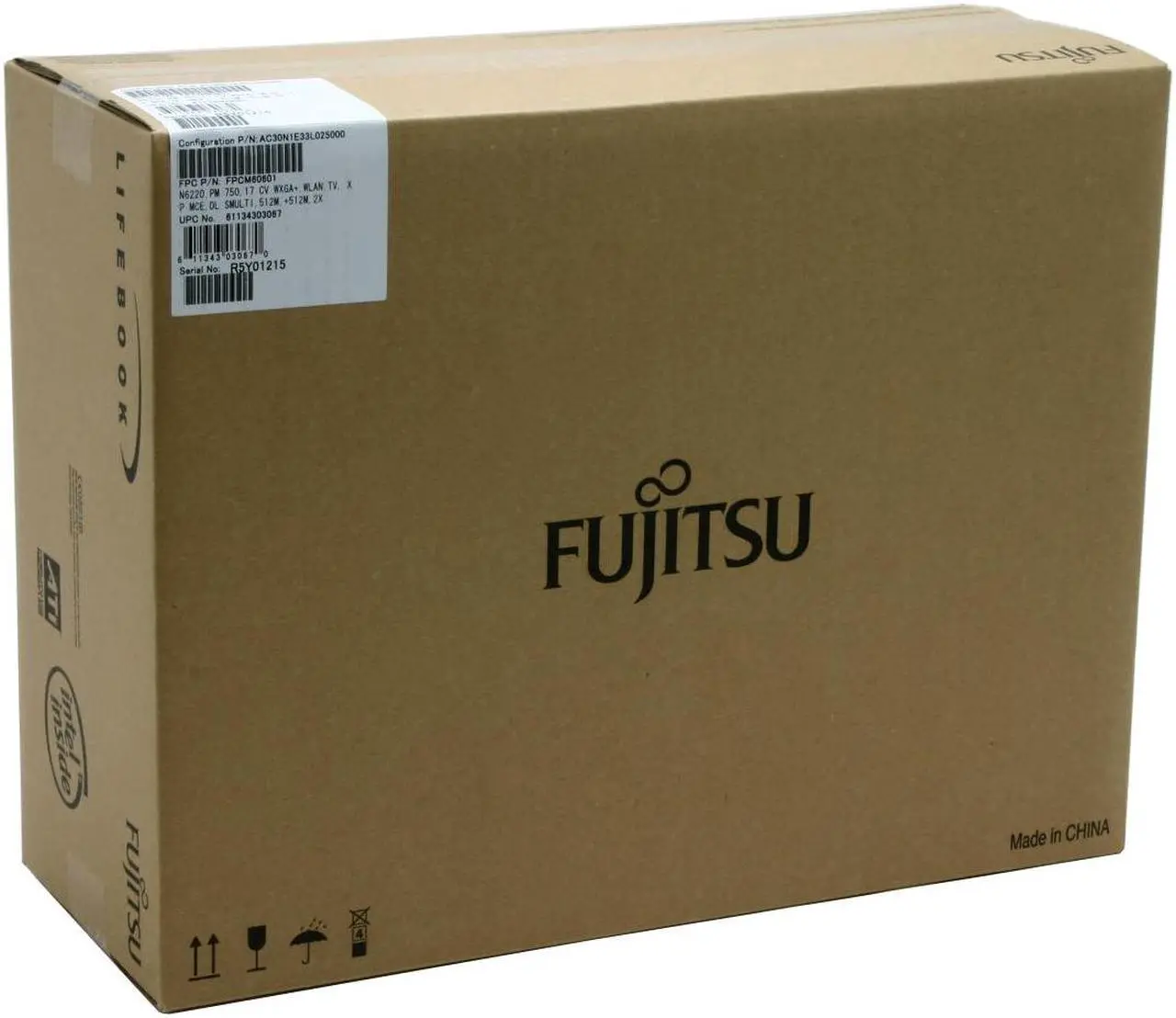 Alt view image 13 of 13 - Fujitsu Laptop LifeBook Intel Pentium M 750 1GB Memory 200GB HDD ATI Mobility Radeon X600 17.0" Windows XP Media Center Edition 2005 N6220