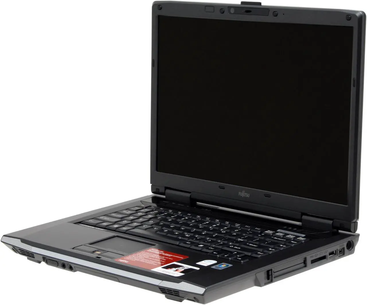 Alt view image 3 of 14 - Fujitsu Laptop LifeBook Intel Core 2 Duo T5250 1GB Memory 160GB HDD Intel GMA X3100 15.4" Windows Vista Home Premium A6110(FPCR32373)
