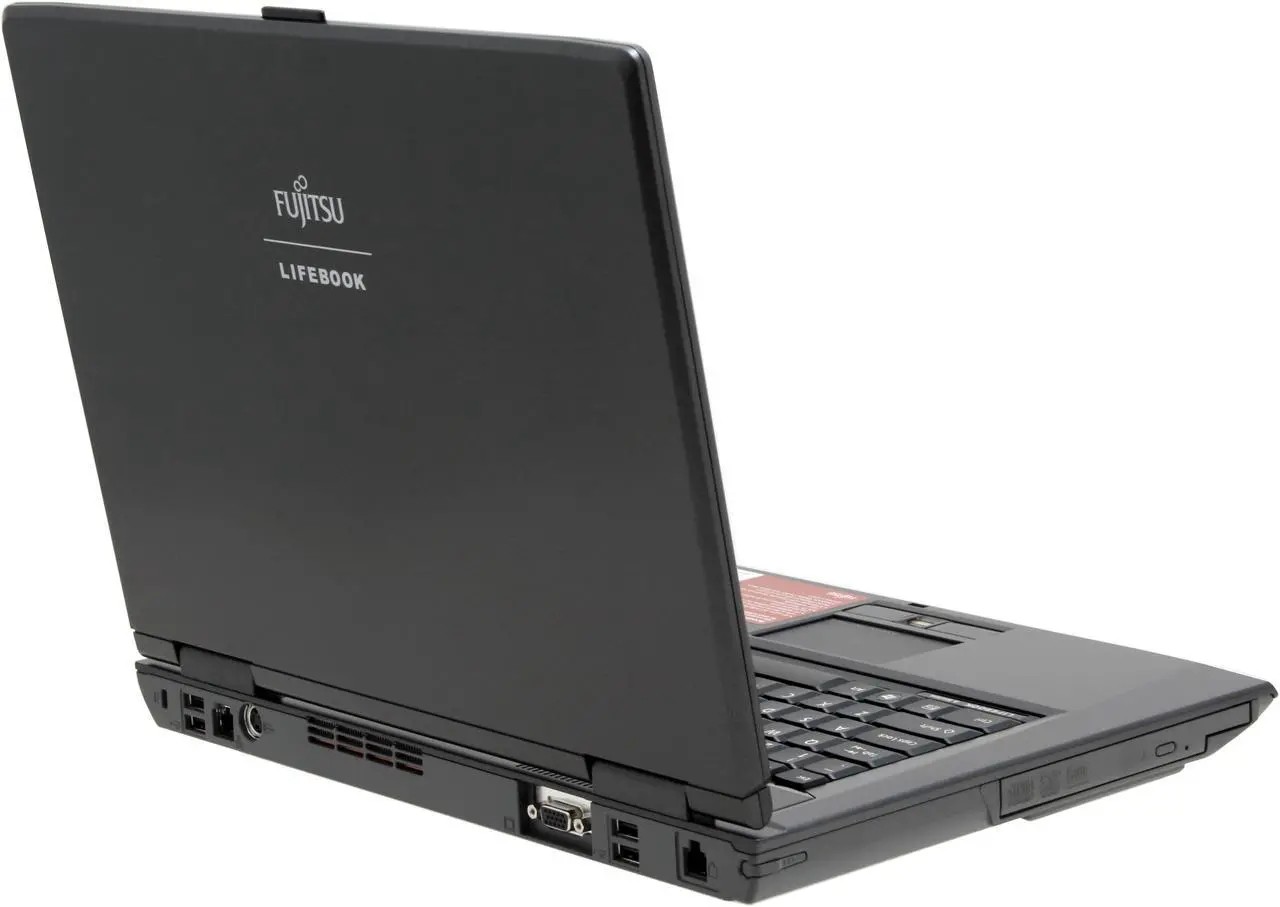 Alt view image 7 of 14 - Fujitsu Laptop LifeBook Intel Core 2 Duo T5250 1GB Memory 160GB HDD Intel GMA X3100 15.4" Windows Vista Home Premium A6110(FPCR32373)