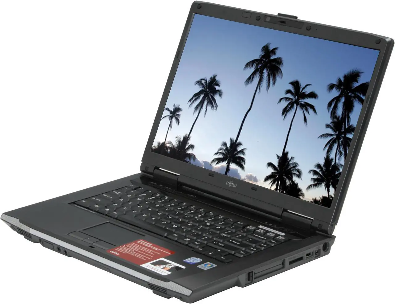 Alt view image 2 of 3 - Fujitsu Laptop LifeBook Intel Core 2 Duo T5450 2GB Memory 160GB HDD Intel GMA X3100 15.4" Windows Vista Home Premium A6110(FPCR32379)