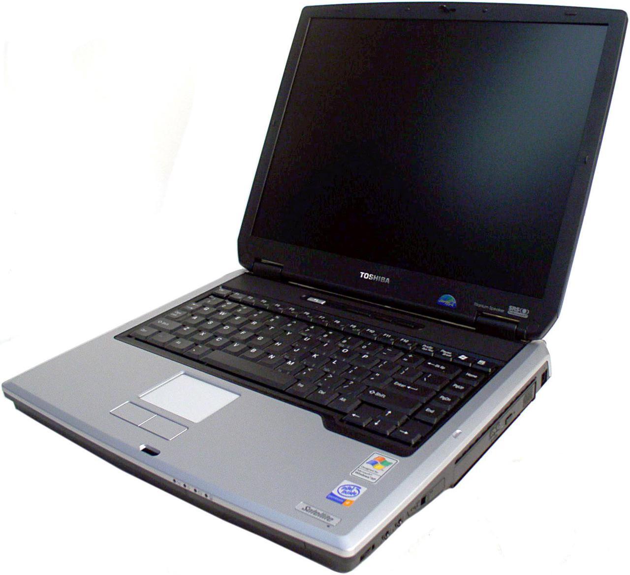 Alt view image 3 of 10 - TOSHIBA Laptop Satellite 2.80GHz 512MB Memory 60GB HDD Intel Extreme Graphics 2 15.0" Windows XP Professional A40-S270