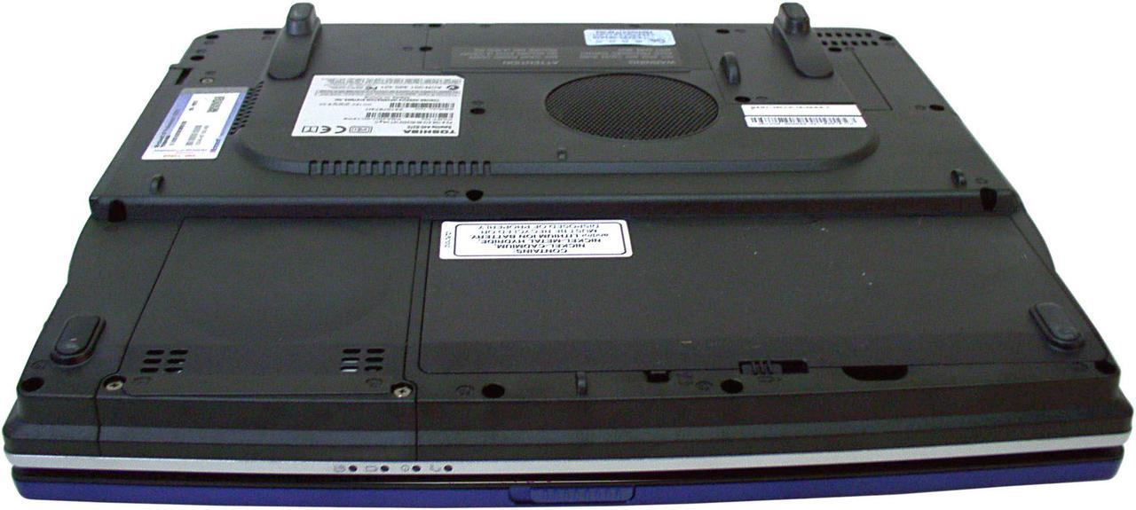 Alt view image 8 of 10 - TOSHIBA Laptop Satellite 2.80GHz 512MB Memory 60GB HDD Intel Extreme Graphics 2 15.0" Windows XP Professional A40-S270