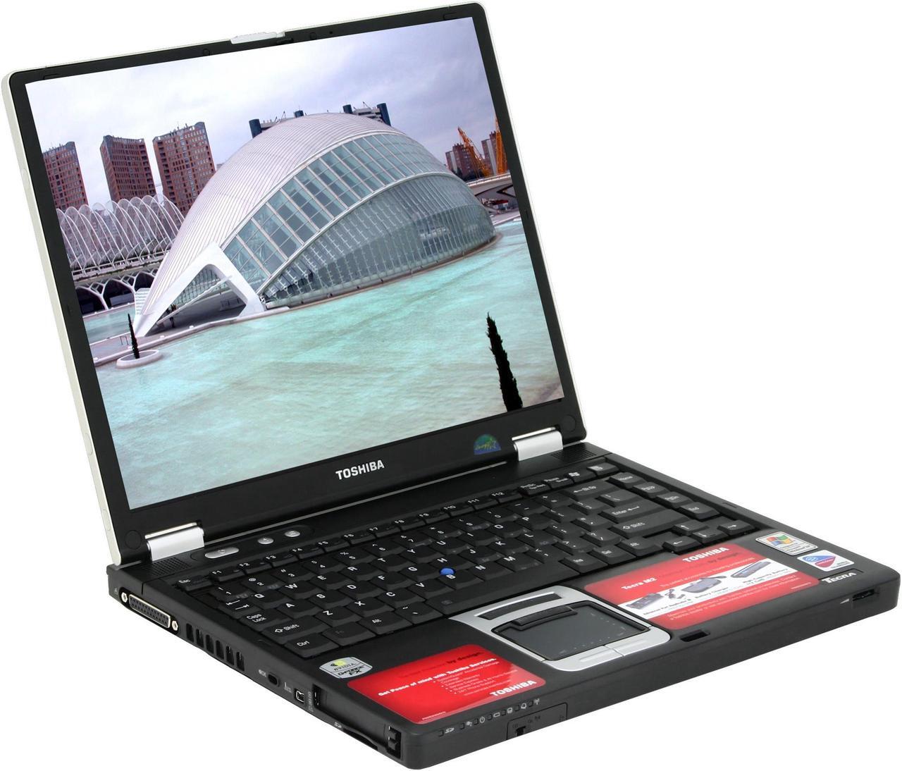 Main image of TOSHIBA Laptop Tecra Intel Pentium M 725 512MB Memory 60GB HDD NVIDIA GeForce FX Go 5200 14.1" Windows XP Professional M2-S730