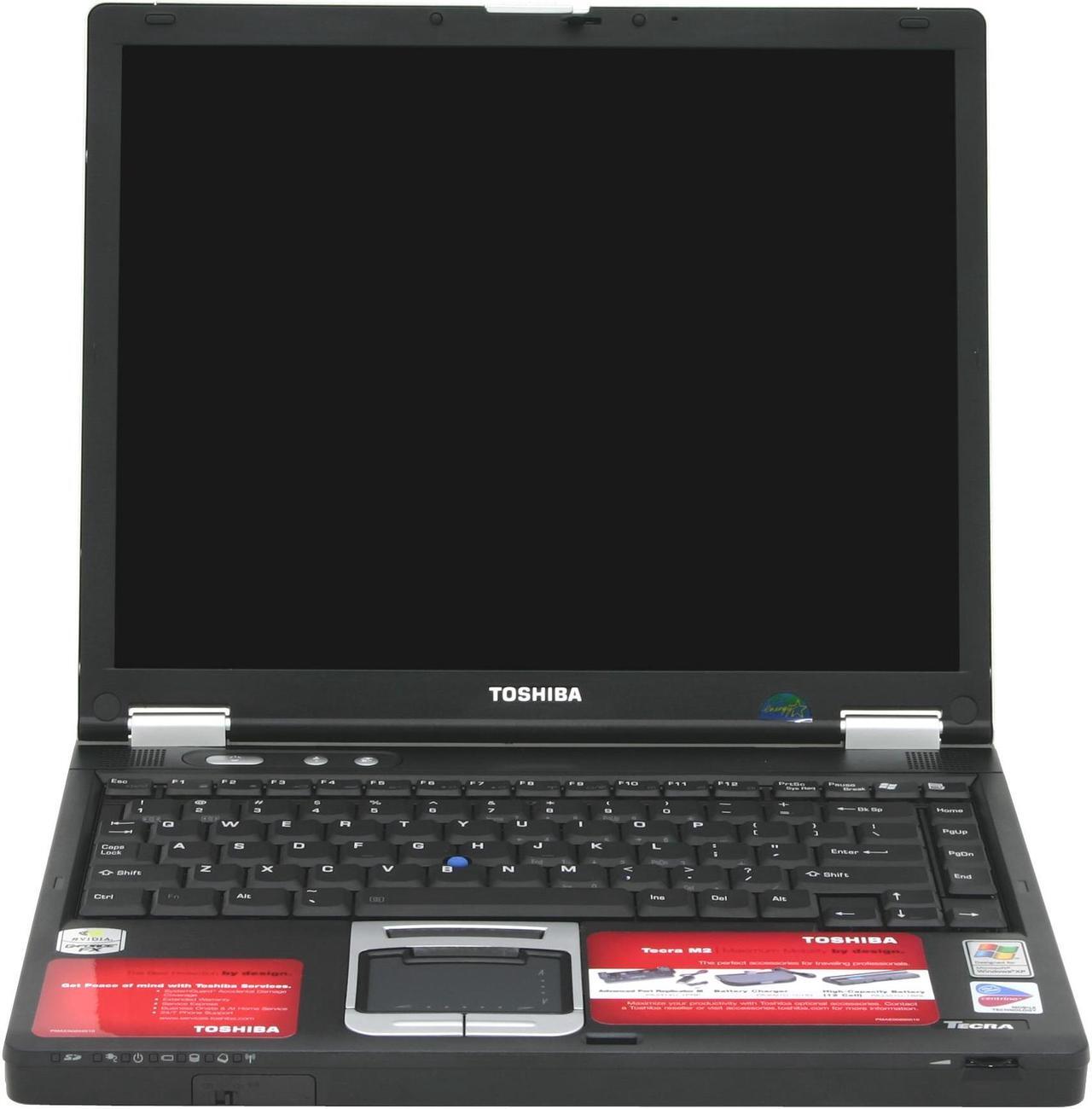 Alt view image 2 of 11 - TOSHIBA Laptop Tecra Intel Pentium M 725 512MB Memory 60GB HDD NVIDIA GeForce FX Go 5200 14.1" Windows XP Professional M2-S730