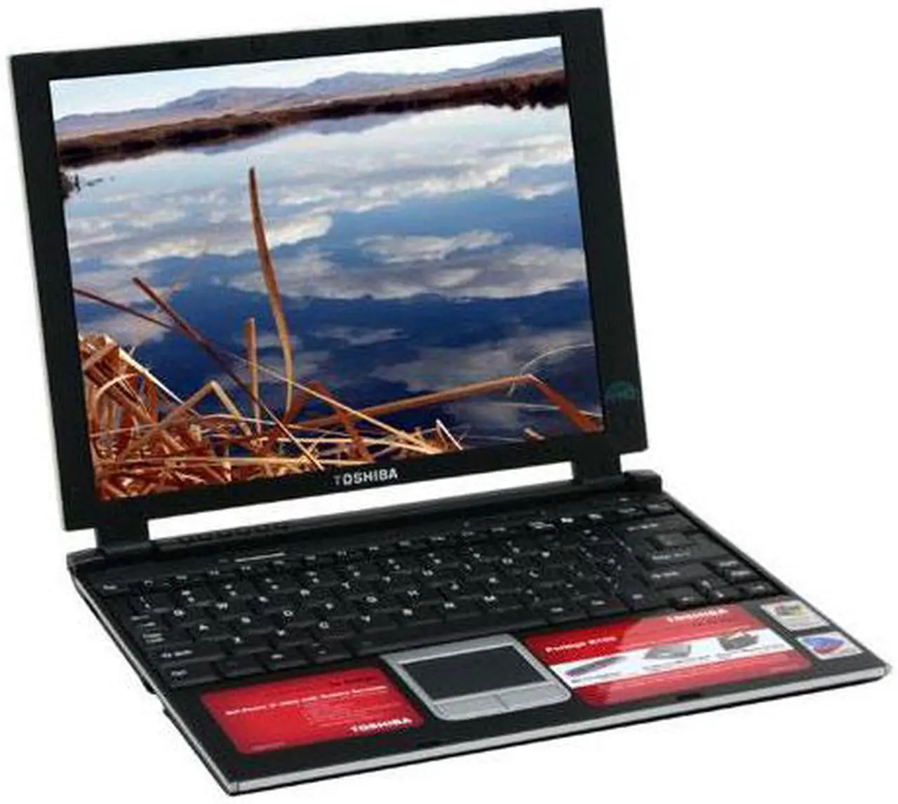 Main image of TOSHIBA Laptop PORTEGE Intel Pentium M ULV 733 512MB Memory 40GB HDD Trident XP4m32 LP 12.1" Windows XP Professional R100