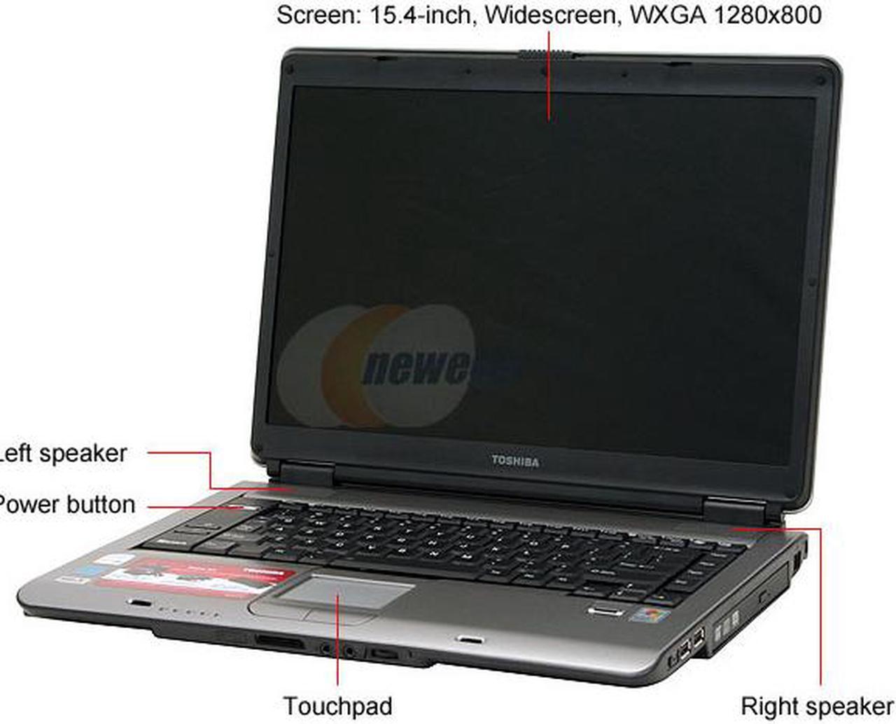 Alt view image 2 of 14 - TOSHIBA Laptop Tecra Intel Core Duo T2400 512MB Memory 80GB HDD Intel GMA 950 15.4" Windows XP Professional A7-S712