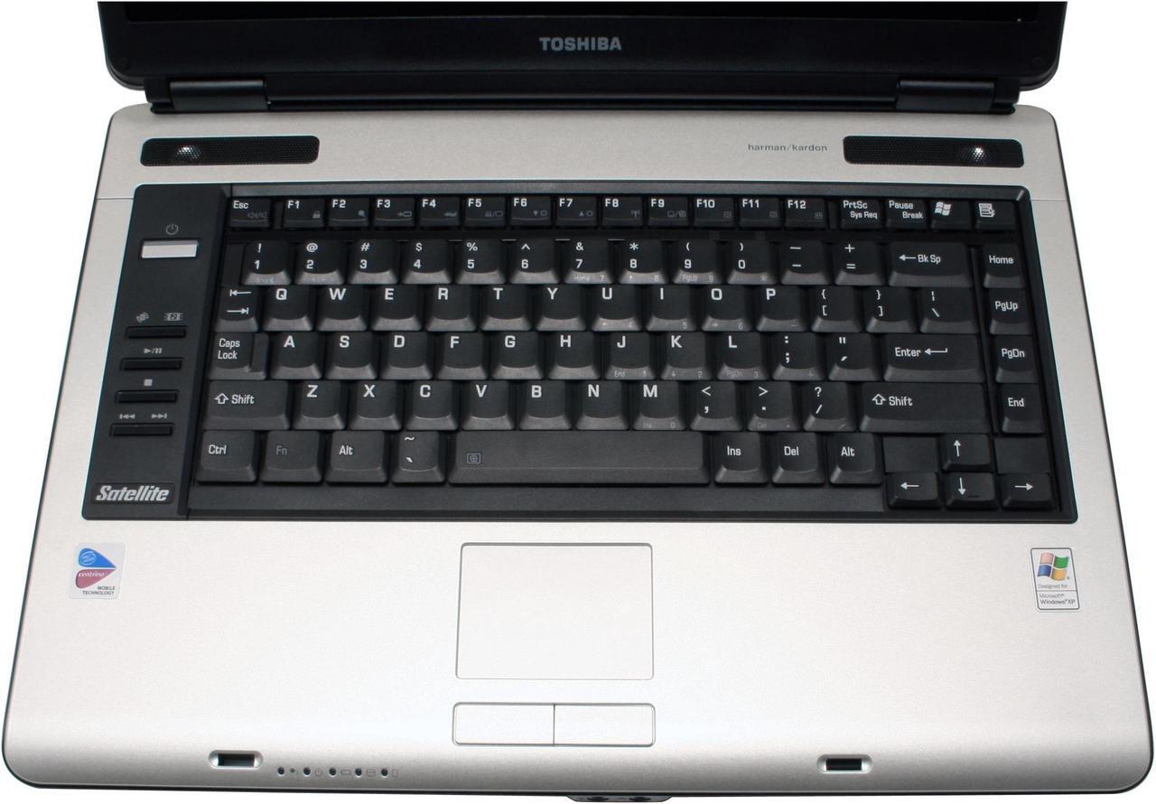 Alt view image 4 of 15 - TOSHIBA Laptop Satellite Intel Pentium M 760 1GB Memory 120GB HDD Intel GMA 900 15.4" Windows XP Home A105-S361