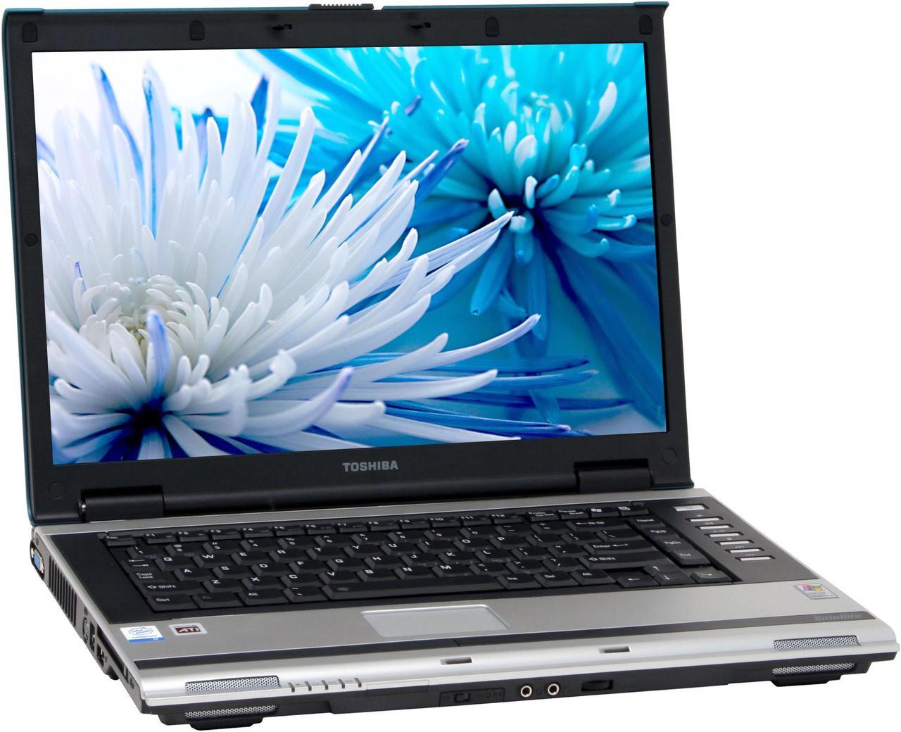 TOSHIBA Laptop Satellite Intel Celeron M 390 512MB Memory 80GB HDD ATI Radeon Xpress 200M IGP 15.4" Windows XP Home M70