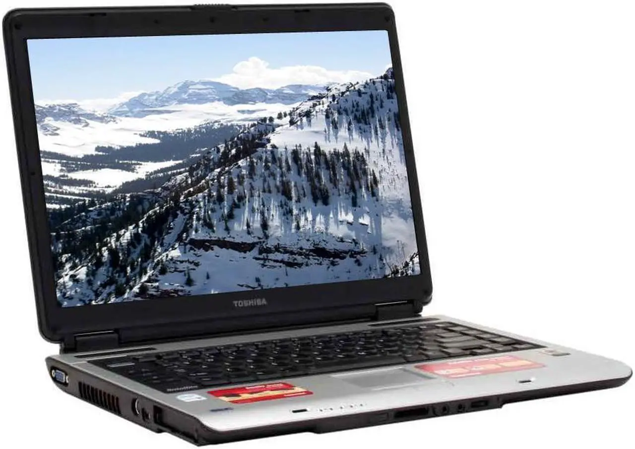 Main image of TOSHIBA Laptop Satellite Intel Core Solo T1300 512MB Memory 60GB HDD Intel GMA 950 15.4" Windows XP Home A105-S4001