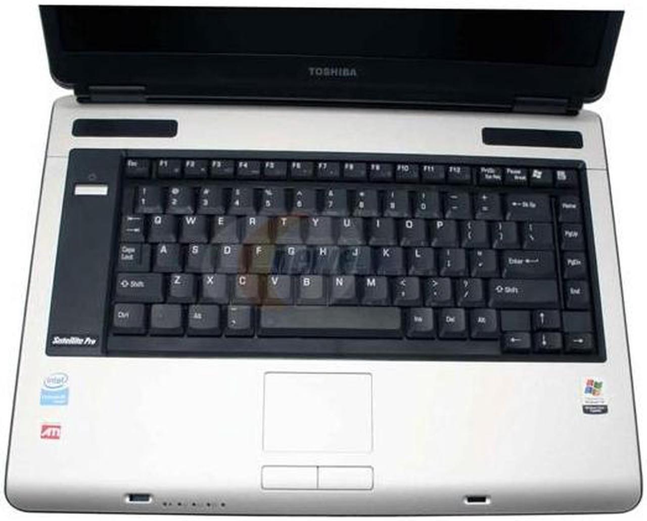 Alt view image 4 of 15 - TOSHIBA Laptop Satellite Pro Intel Celeron M 390 512MB Memory 60GB HDD ATI Radeon Xpress 200M IGP 15.4" Windows XP Professional A100