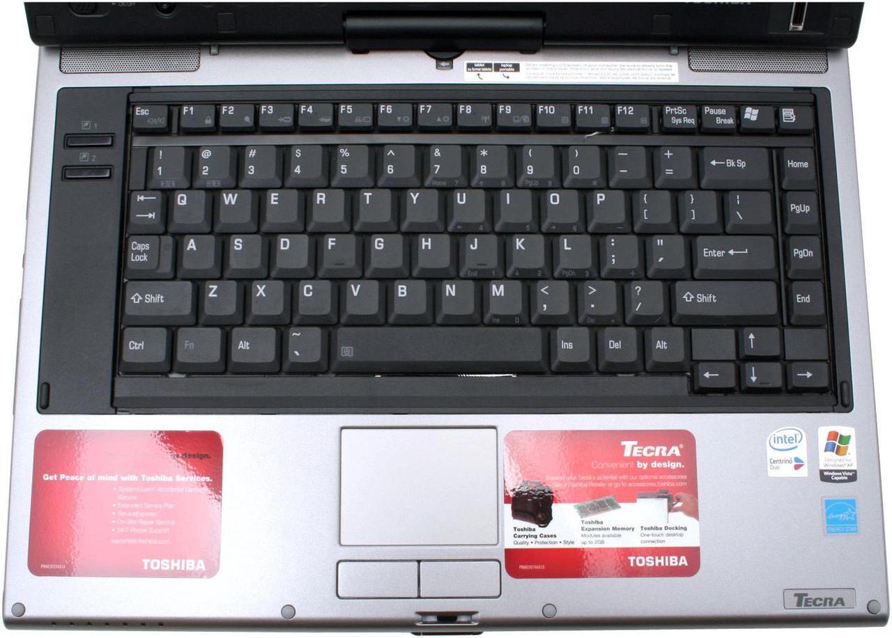 Alt view image 4 of 15 - TOSHIBA Tecra M7-S7331 1GB Memory 14.1" 1440 x 900 Tablet PC Windows XP Tablet PC Edition