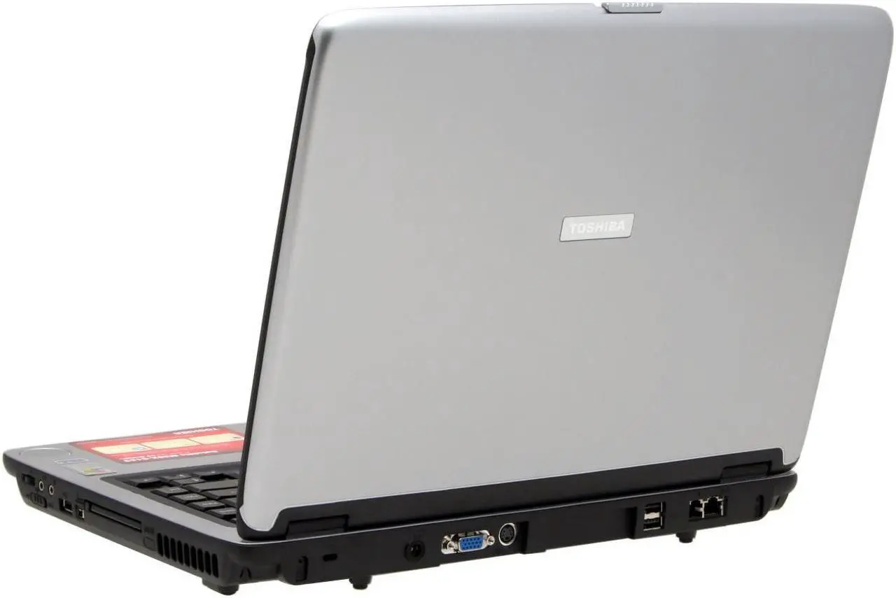 Alt view image 8 of 14 - TOSHIBA Laptop Satellite Intel Celeron M 360 512MB Memory 60GB HDD Intel Extreme Graphics 2 15.4" Windows XP Home M35X-S163