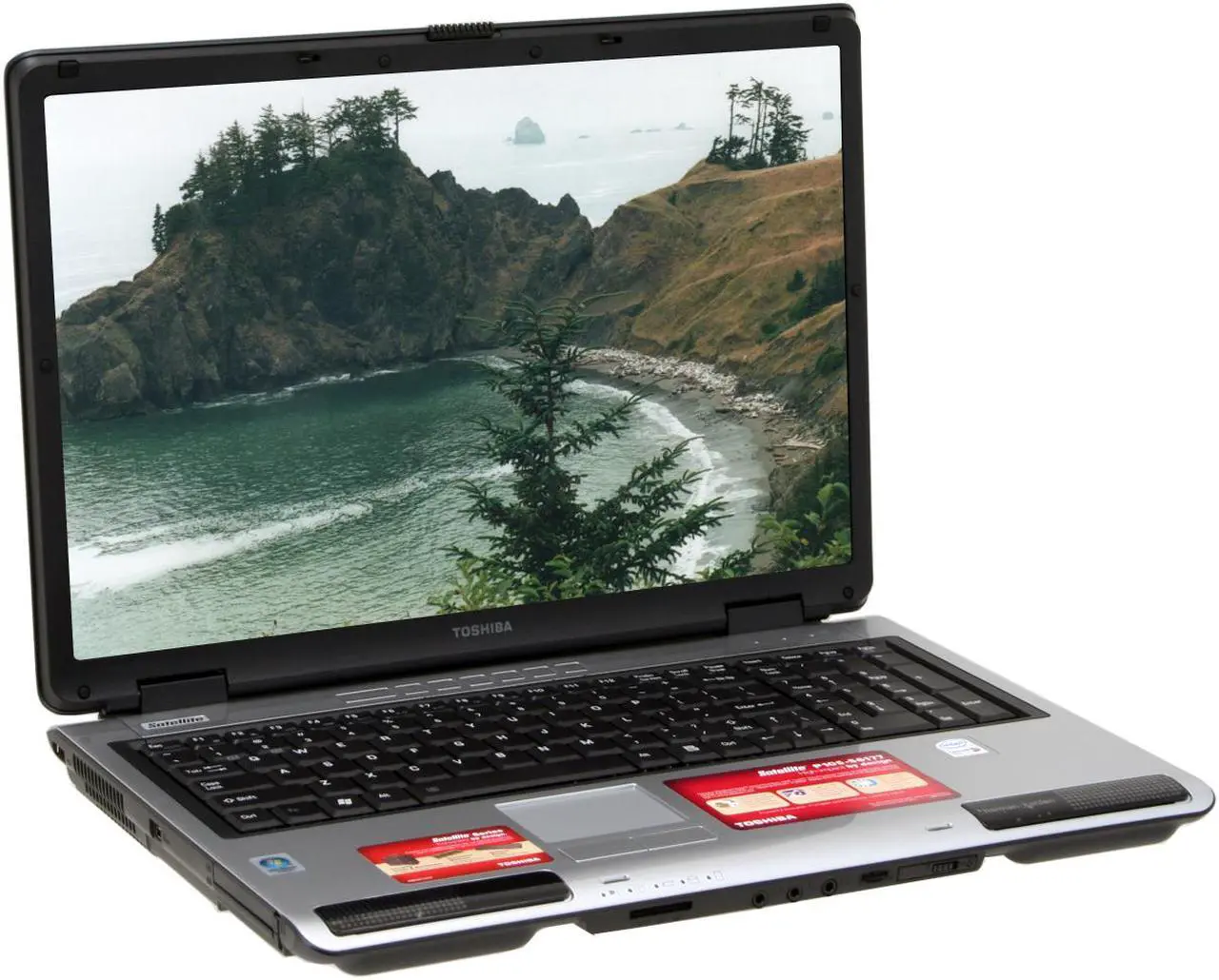 Main image of TOSHIBA Laptop Satellite Intel Core Duo T2250 2GB Memory 120GB HDD Intel GMA 950 17.0" Windows Vista Home Premium P105-S6177