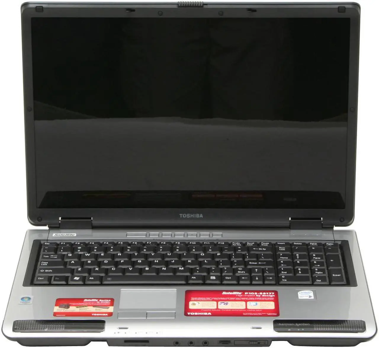 Alt view image 3 of 13 - TOSHIBA Laptop Satellite Intel Core Duo T2250 2GB Memory 120GB HDD Intel GMA 950 17.0" Windows Vista Home Premium P105-S6177