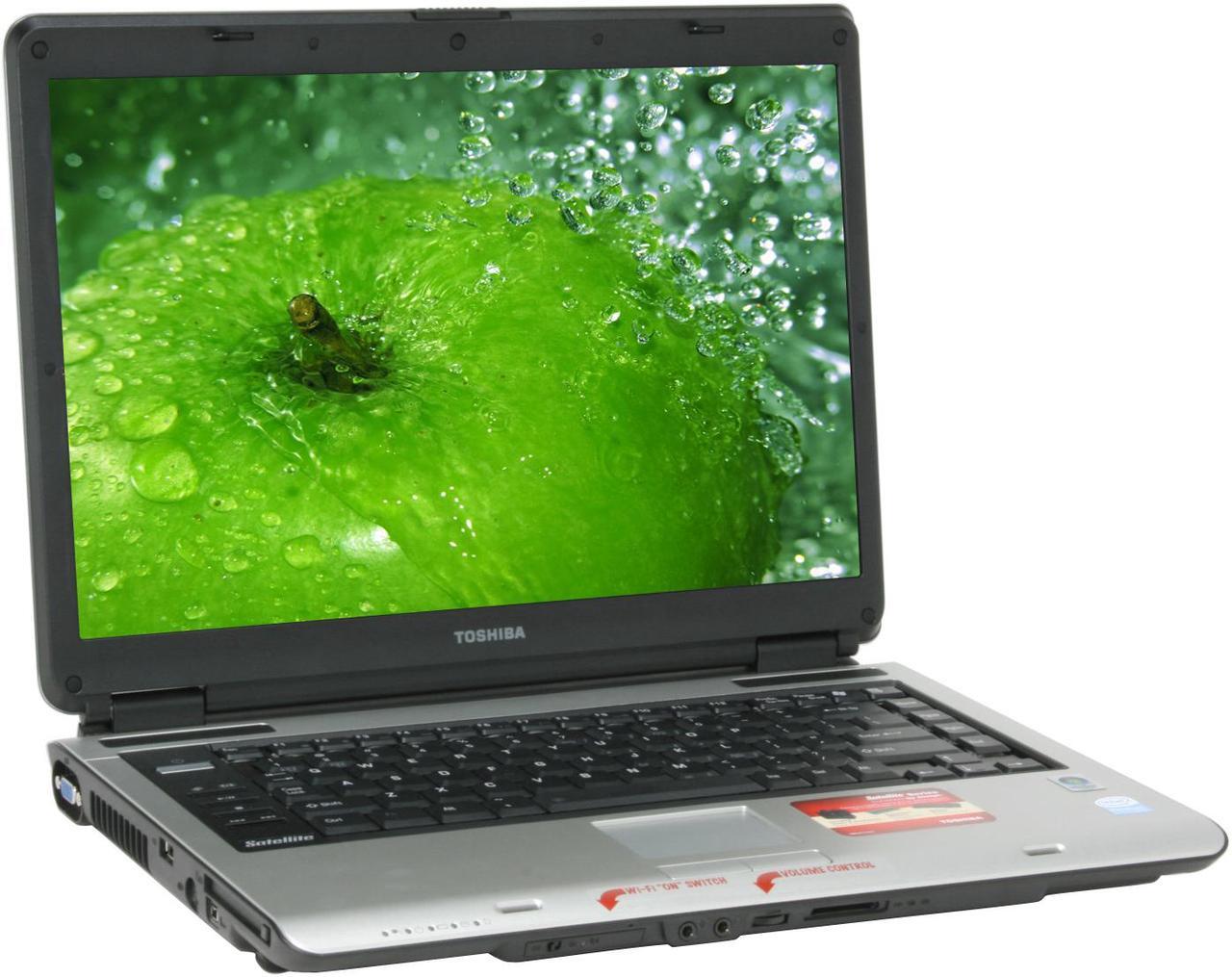 Main image of TOSHIBA Laptop Satellite Intel Pentium T2080 1GB Memory 120GB HDD Intel GMA 950 15.4" Windows Vista Home Premium A135-S4527
