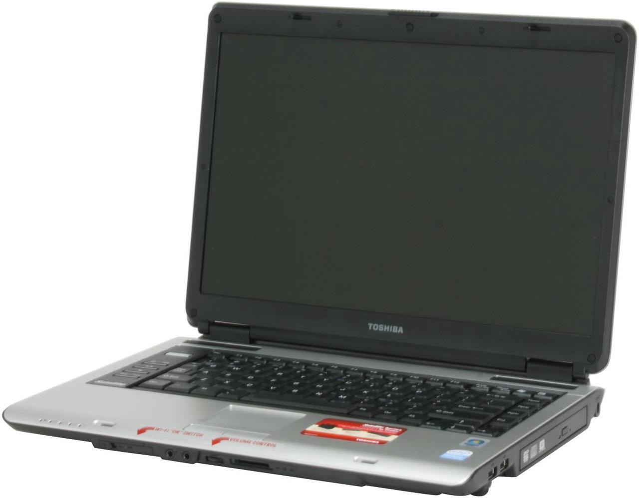 Alt view image 2 of 15 - TOSHIBA Laptop Satellite Intel Pentium T2080 1GB Memory 120GB HDD Intel GMA 950 15.4" Windows Vista Home Premium A135-S4527