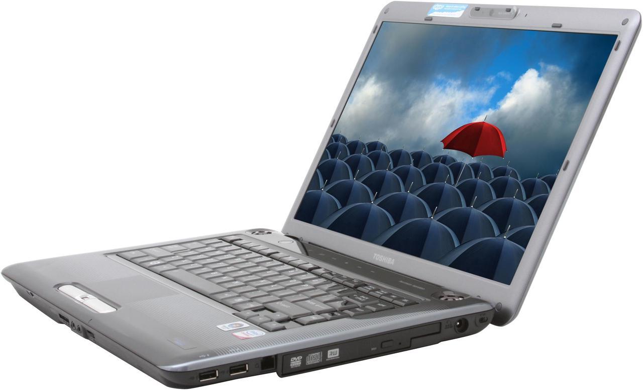 Main image of TOSHIBA Laptop Satellite Intel Core 2 Duo T8100 3GB Memory 400GB HDD ATI Mobility Radeon HD 3650 15.4" Windows Vista Home Premium A305-S6845