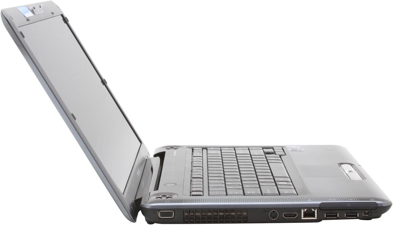 Alt view image 6 of 14 - TOSHIBA Laptop Satellite Intel Core 2 Duo T8100 3GB Memory 400GB HDD ATI Mobility Radeon HD 3650 15.4" Windows Vista Home Premium A305-S6845