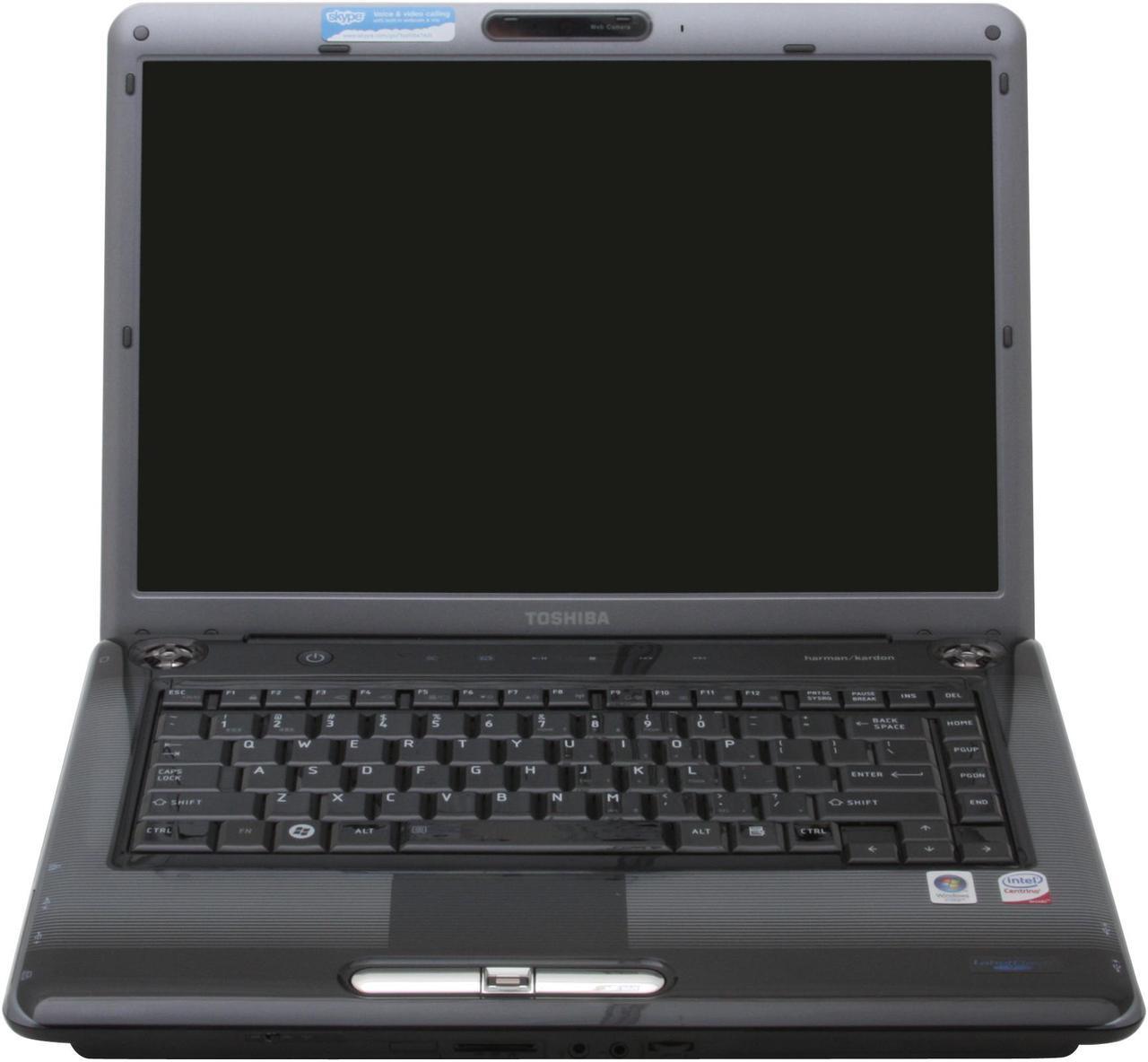 Alt view image 8 of 14 - TOSHIBA Laptop Satellite Intel Core 2 Duo T8100 3GB Memory 400GB HDD ATI Mobility Radeon HD 3650 15.4" Windows Vista Home Premium A305-S6845