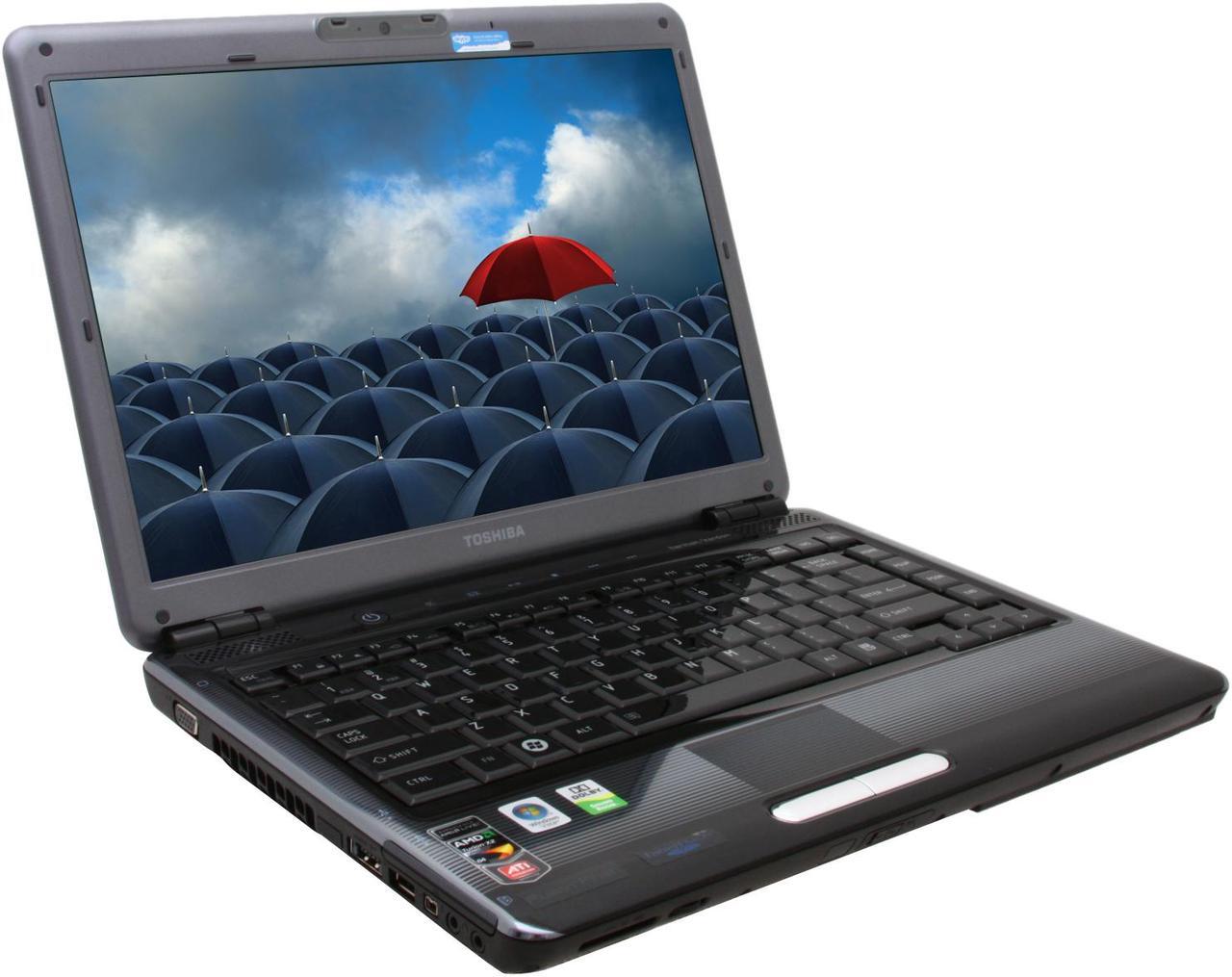 Alt view image 7 of 17 - TOSHIBA Laptop Satellite AMD Turion X2 Ultra ZM-80 3GB Memory 250GB HDD ATI Radeon 3100 14.1" Windows Vista Home Premium M305D-S4828