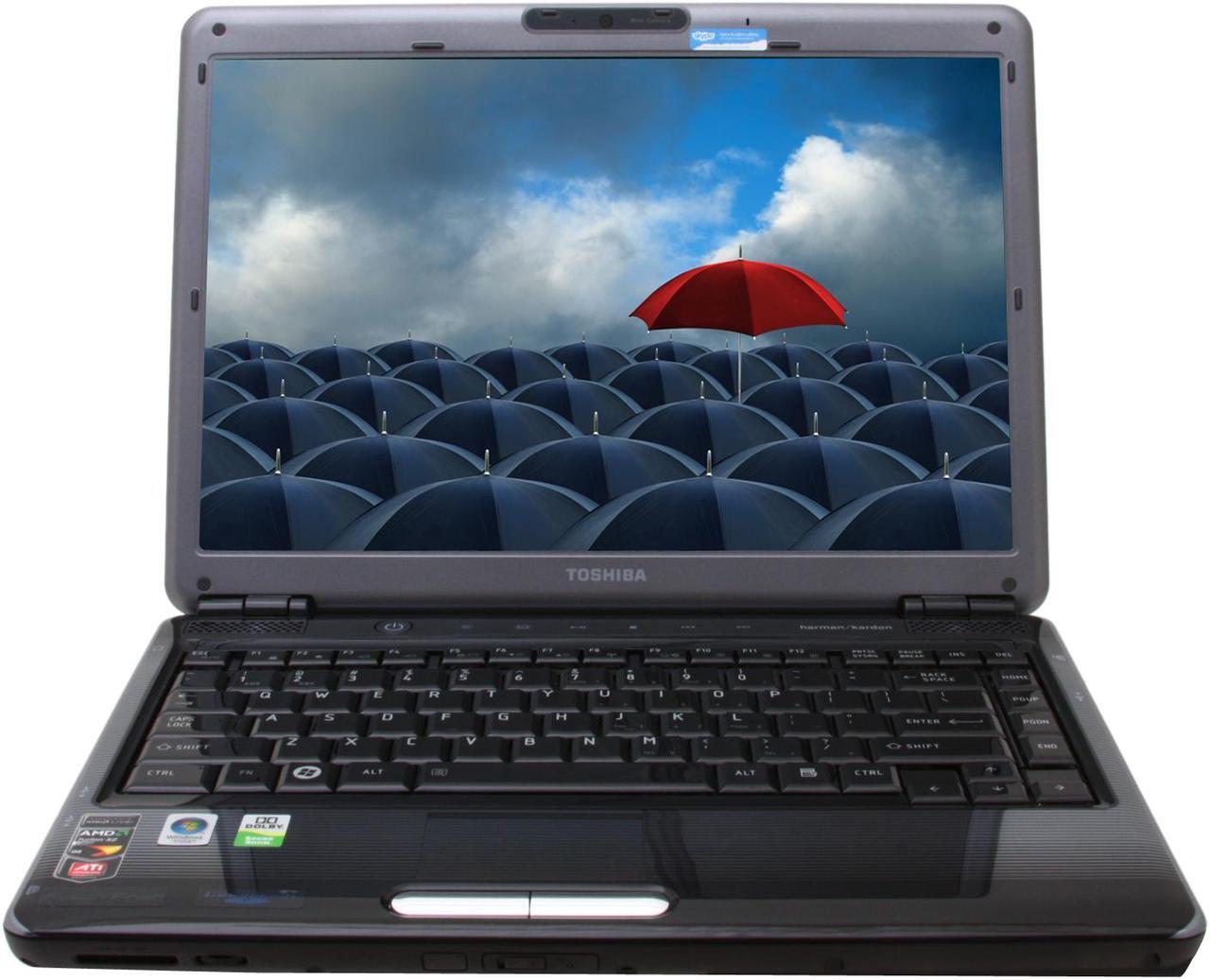 Alt view image 8 of 17 - TOSHIBA Laptop Satellite AMD Turion X2 Ultra ZM-80 3GB Memory 250GB HDD ATI Radeon 3100 14.1" Windows Vista Home Premium M305D-S4828