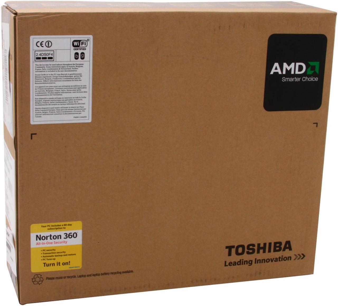 Alt view image 17 of 17 - TOSHIBA Laptop Satellite AMD Turion X2 Ultra ZM-80 3GB Memory 250GB HDD ATI Radeon 3100 14.1" Windows Vista Home Premium M305D-S4828