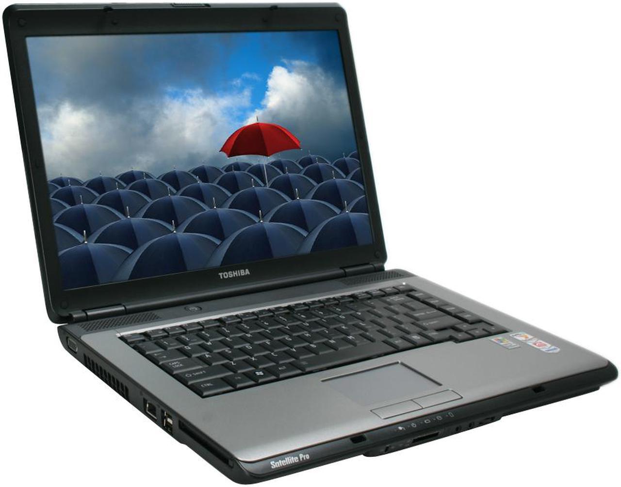 Alt view image 7 of 16 - TOSHIBA Laptop Satellite Pro AMD Turion 64 X2 TL-60 1GB Memory 120GB HDD ATI Radeon X1250 IGP 15.4" Windows XP Professional L300D-EZ1002X
