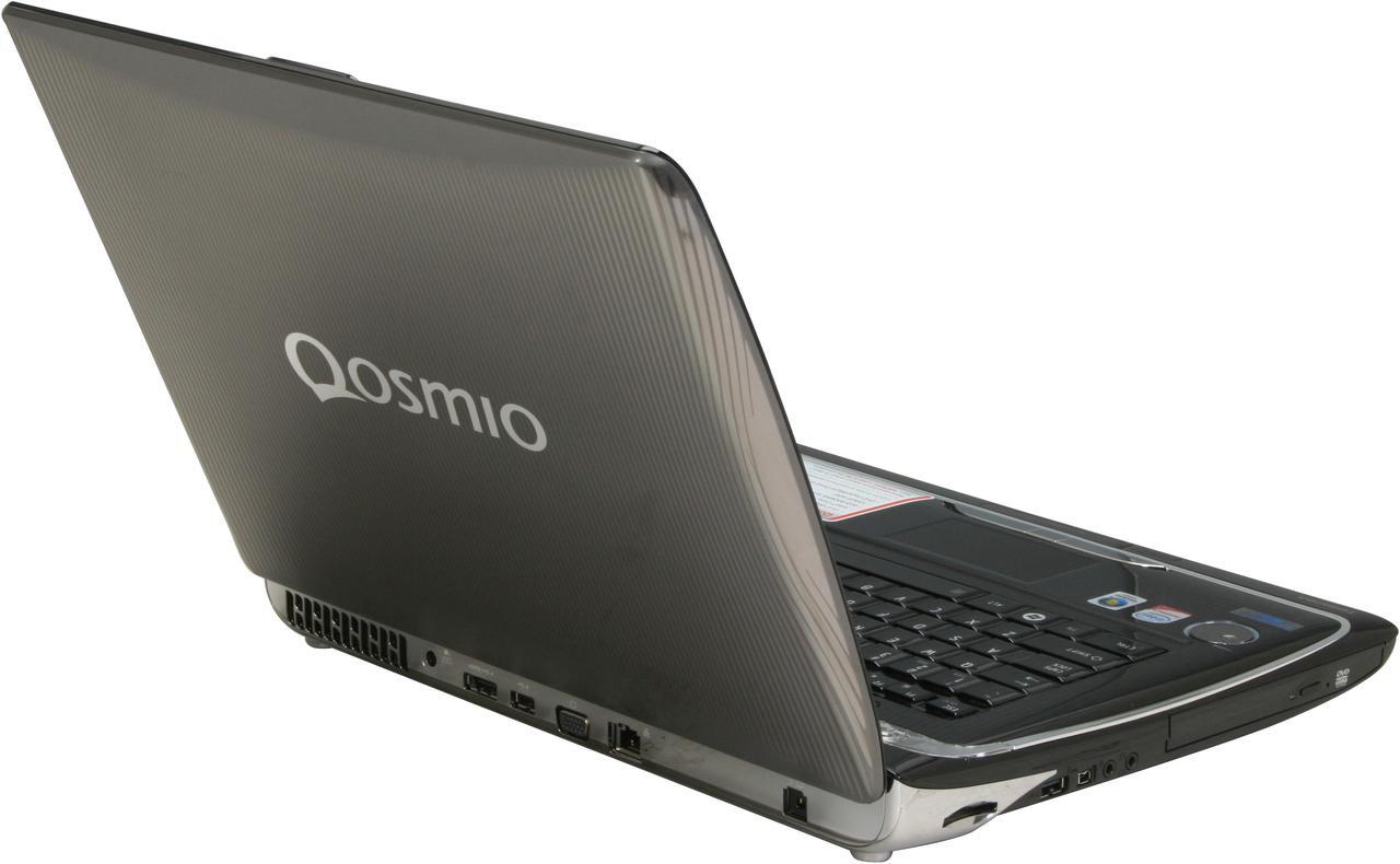 Alt view image 5 of 17 - TOSHIBA Laptop Qosmio Intel Core 2 Duo P7350 4GB Memory 320GB HDD NVIDIA GeForce 9700M GTS 15.4" Windows Vista Home Premium F55-Q504