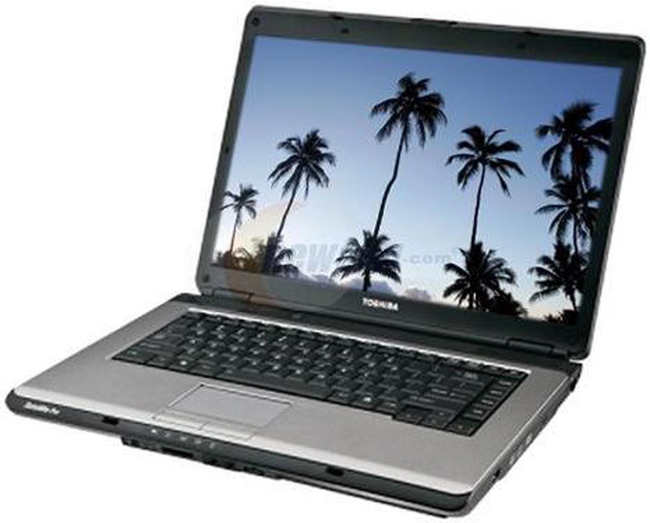 Main image of TOSHIBA Laptop Satellite Pro Intel Core 2 Duo T5800 1GB Memory 160GB HDD Intel GMA 4500MHD 15.4" Windows Vista Business L300-EZ1502