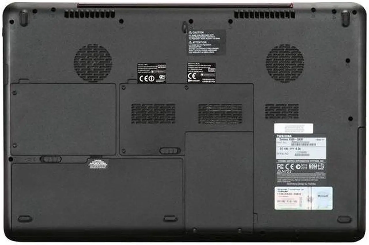 Alt view image 7 of 8 - TOSHIBA Laptop Qosmio 720QM 4GB Memory 320GB HDD NVIDIA GeForce GTS 250M 18.4" Windows 7 Home Premium 64-bit X505-Q830