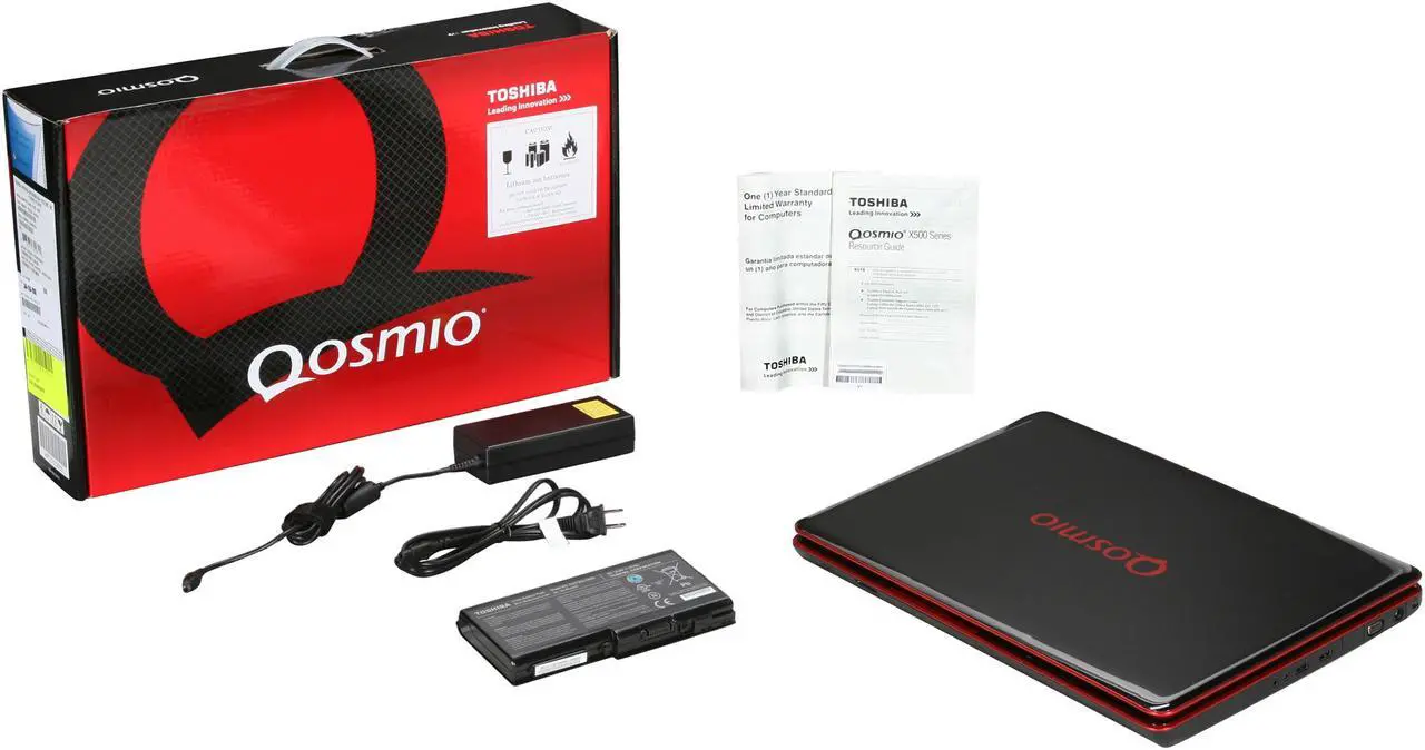 Alt view image 8 of 8 - TOSHIBA Laptop Qosmio 720QM 4GB Memory 320GB HDD NVIDIA GeForce GTS 250M 18.4" Windows 7 Home Premium 64-bit X505-Q830