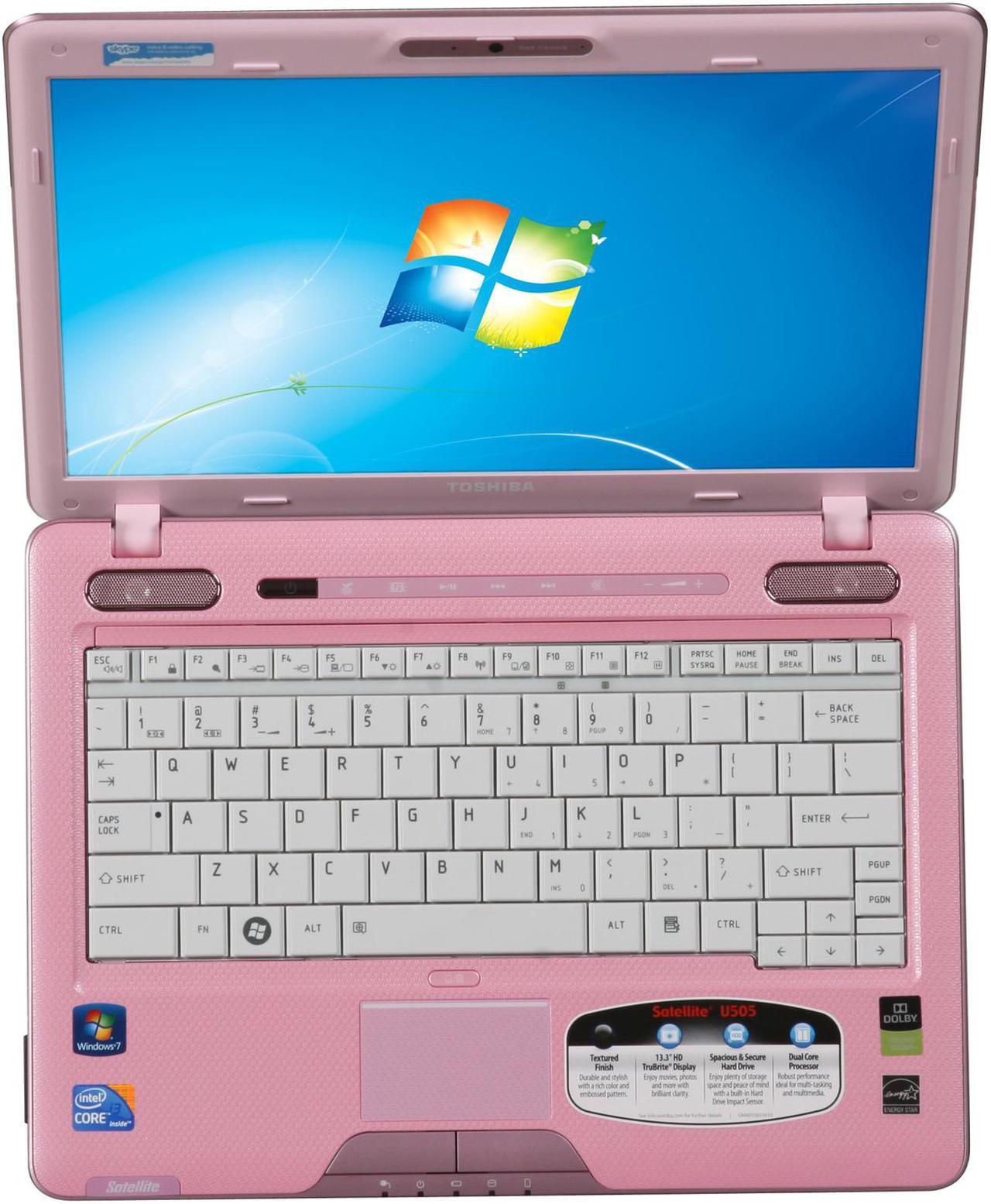 Alt view image 6 of 8 - TOSHIBA Laptop Satellite Intel Core i3-330M 4GB Memory 500GB HDD Intel HD Graphics 13.3" Windows 7 Home Premium 64-bit U505-S2005PK