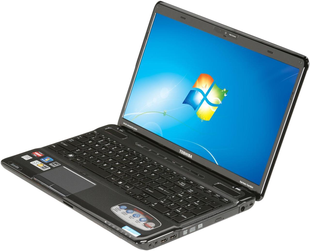 Main image of TOSHIBA Satellite A665D-S6059 NoteBook AMD Phenom II Quad-Core P920(1.6GHz) 16" 4GB Memory 500GB HDD 5400rpm DVD Super Multi ATI Mobility Radeon HD 5650/4200