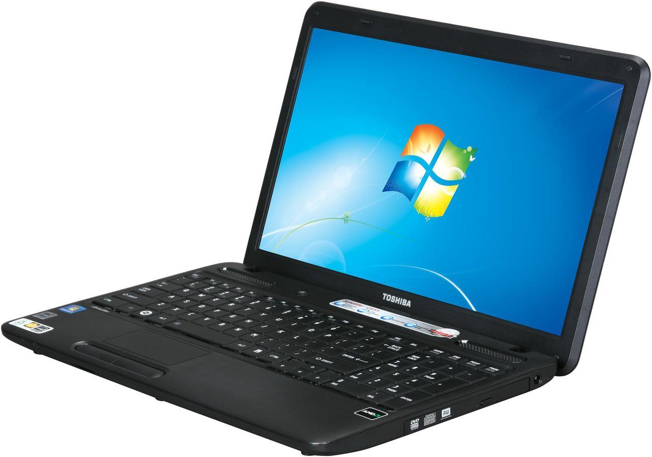 Main image of TOSHIBA Laptop Satellite AMD V120 2GB Memory 320GB HDD ATI Radeon HD 4250 15.6" Windows 7 Home Premium 64-bit C655D-S5043