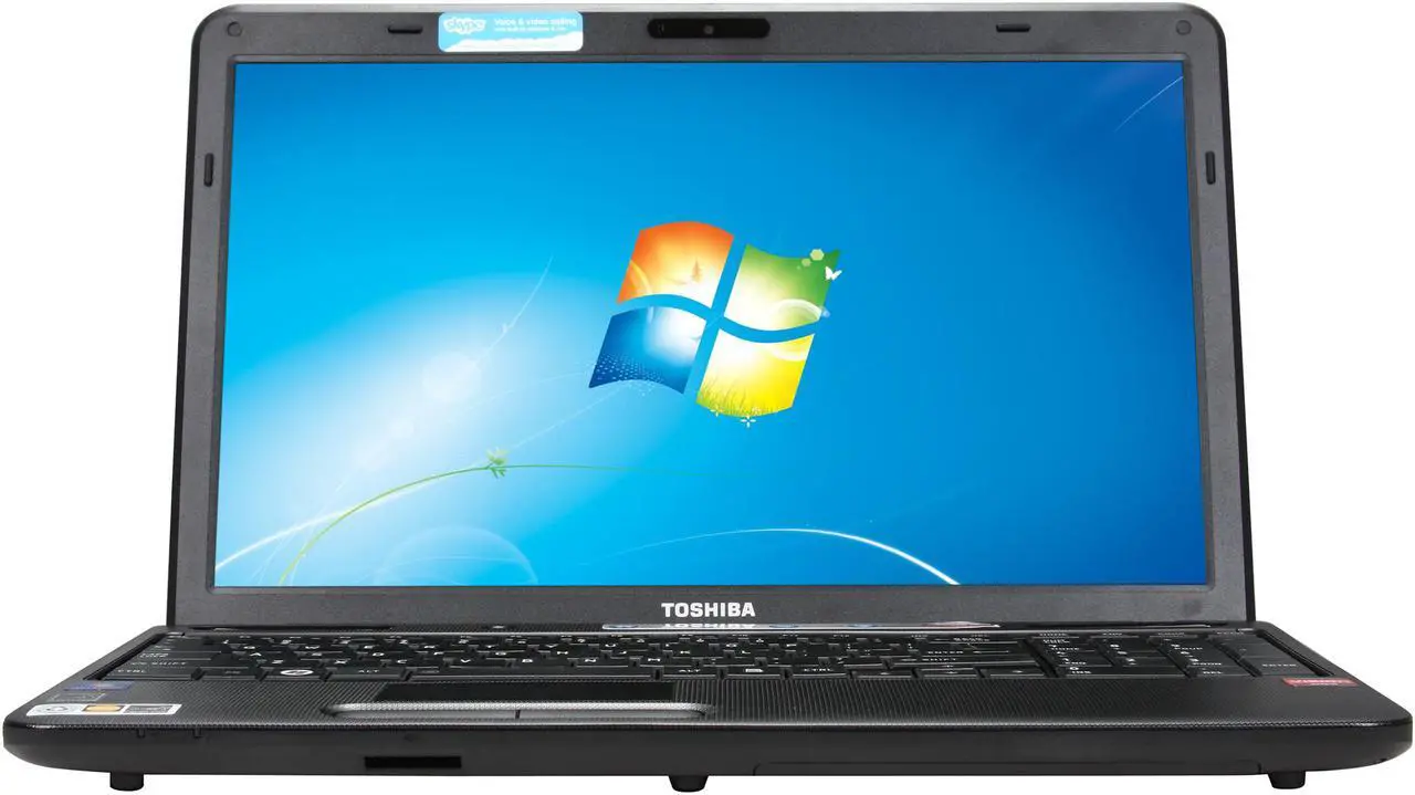 Alt view image 5 of 8 - TOSHIBA Laptop Satellite AMD Athlon II P320 4GB Memory 250GB HDD ATI Radeon HD 4250 15.6" Windows 7 Home Premium 64-bit C655D-S5057