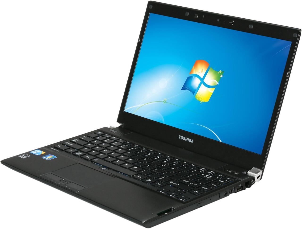 Main image of TOSHIBA Laptop Portege Intel Core i3-350M 4GB Memory 500GB HDD Intel HD Graphics 13.3" Windows 7 Professional R700-S1310