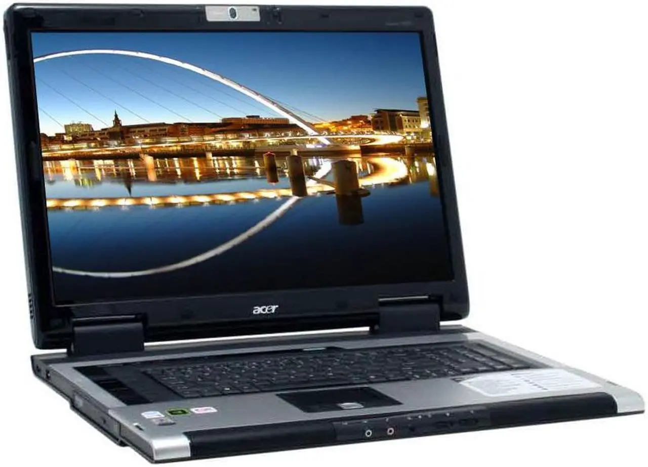 Main image of Acer Laptop Aspire Intel Core Duo T2600 2GB Memory 240GB HDD NVIDIA GeForce Go 7600 20.1" Windows XP Media Center AS9805WKHi