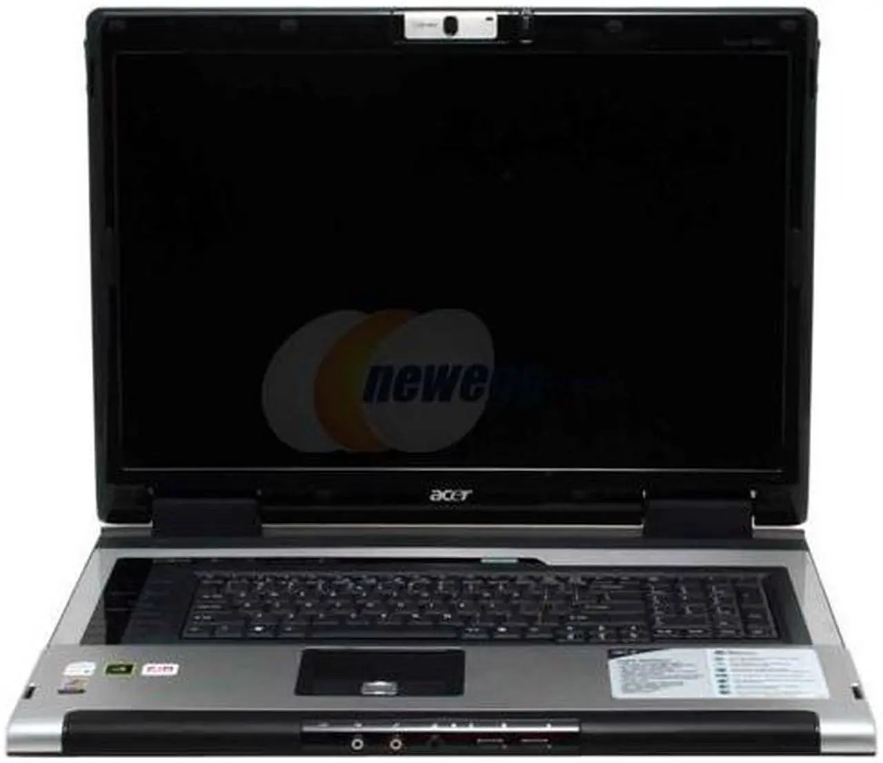 Alt view image 3 of 16 - Acer Laptop Aspire Intel Core Duo T2600 2GB Memory 240GB HDD NVIDIA GeForce Go 7600 20.1" Windows XP Media Center AS9805WKHi