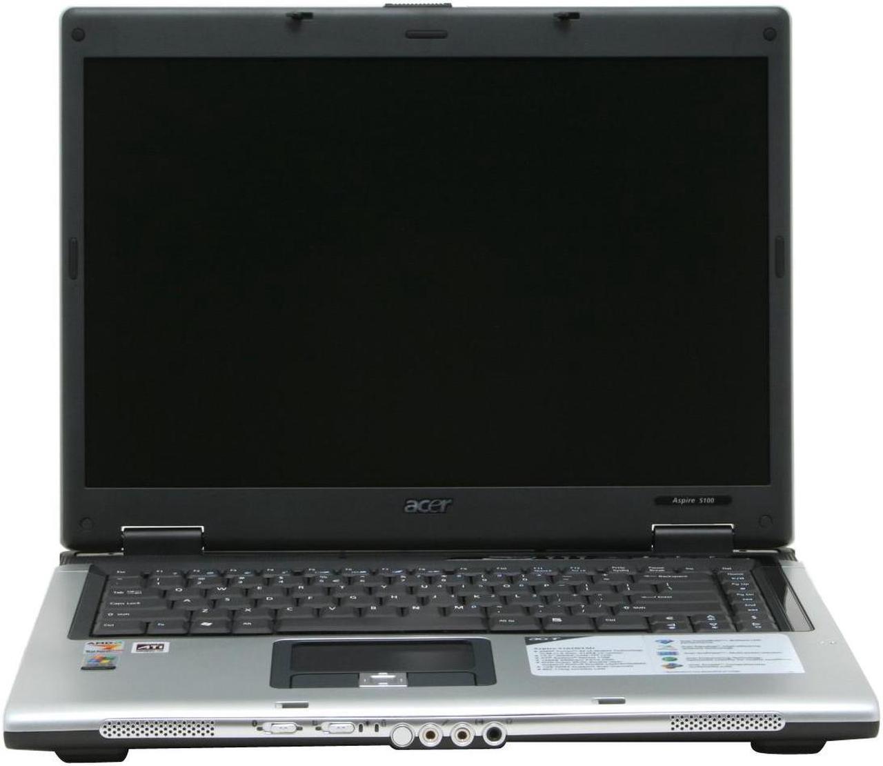 Alt view image 3 of 13 - Acer Laptop Aspire AMD Turion 64 X2 TL-50 1GB Memory 120GB HDD ATI Radeon Xpress 1100 IGP 15.4" Windows XP Professional AS5102WLMi
