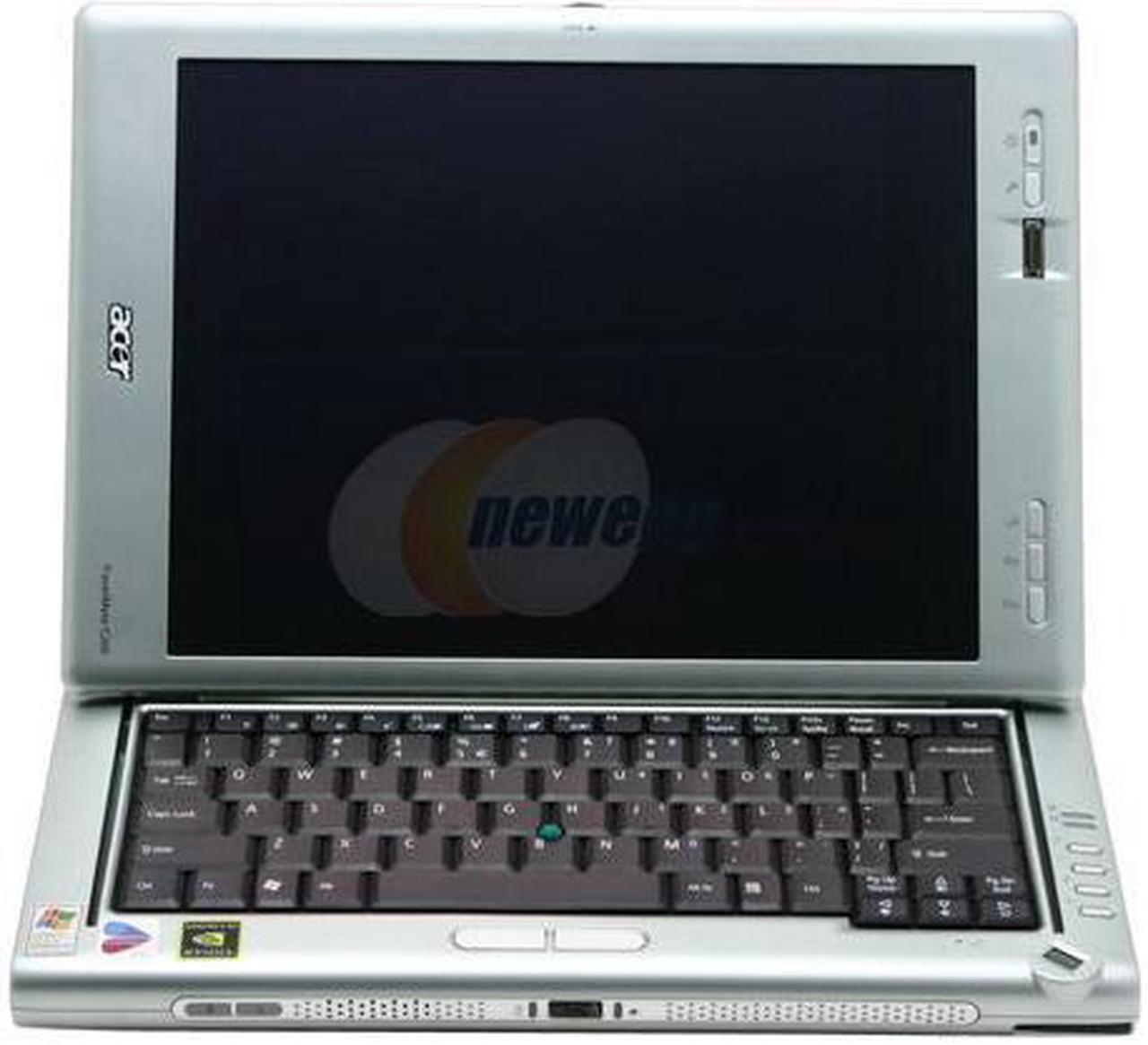 Alt view image 3 of 17 - Acer TravelMate C200 TMC204TMi 1GB Memory 12.1" 1024 x 768 Tablet PC Windows XP Tablet PC Edition