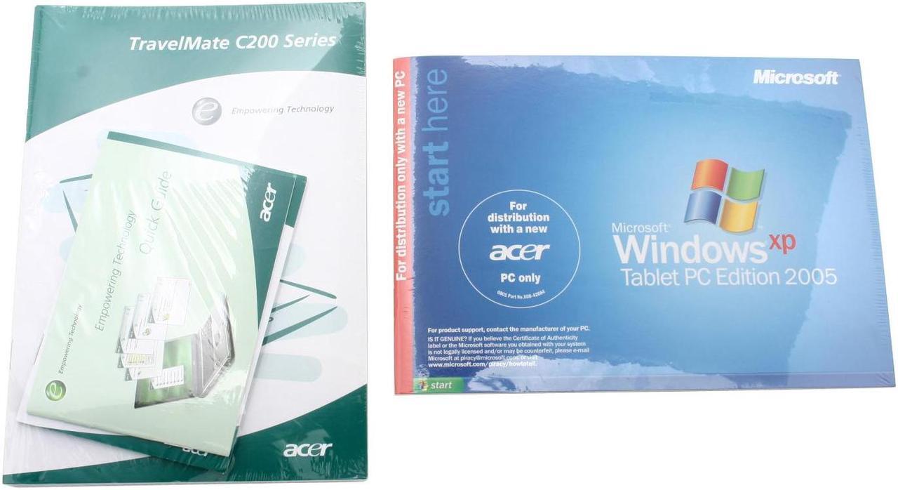 Alt view image 16 of 17 - Acer TravelMate C200 TMC204TMi 1GB Memory 12.1" 1024 x 768 Tablet PC Windows XP Tablet PC Edition