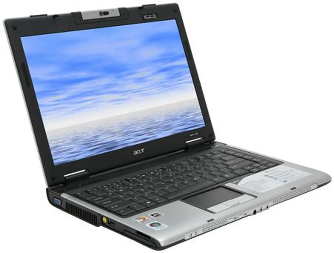 Alt view image 7 of 14 - Acer Laptop Aspire AMD Turion 64 MK-38 1GB Memory 120GB HDD ATI Radeon Xpress 1100 IGP 14.1" Windows Vista Home Premium AS5050-4570