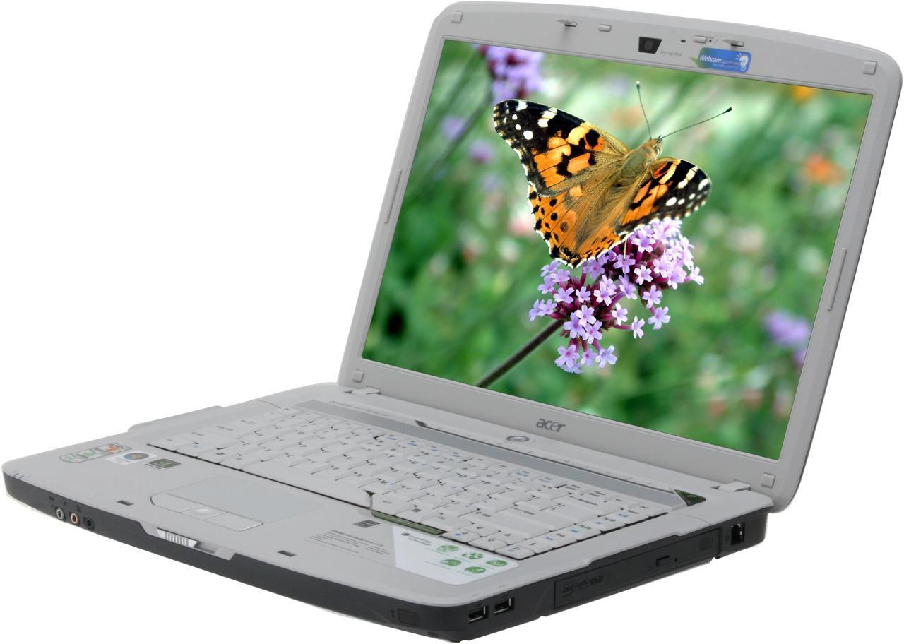 Main image of Acer Laptop Aspire AMD Turion 64 X2 TL-60 2GB Memory 250GB HDD NVIDIA GeForce 7000M 15.4" Windows Vista Home Premium AS5520-5579
