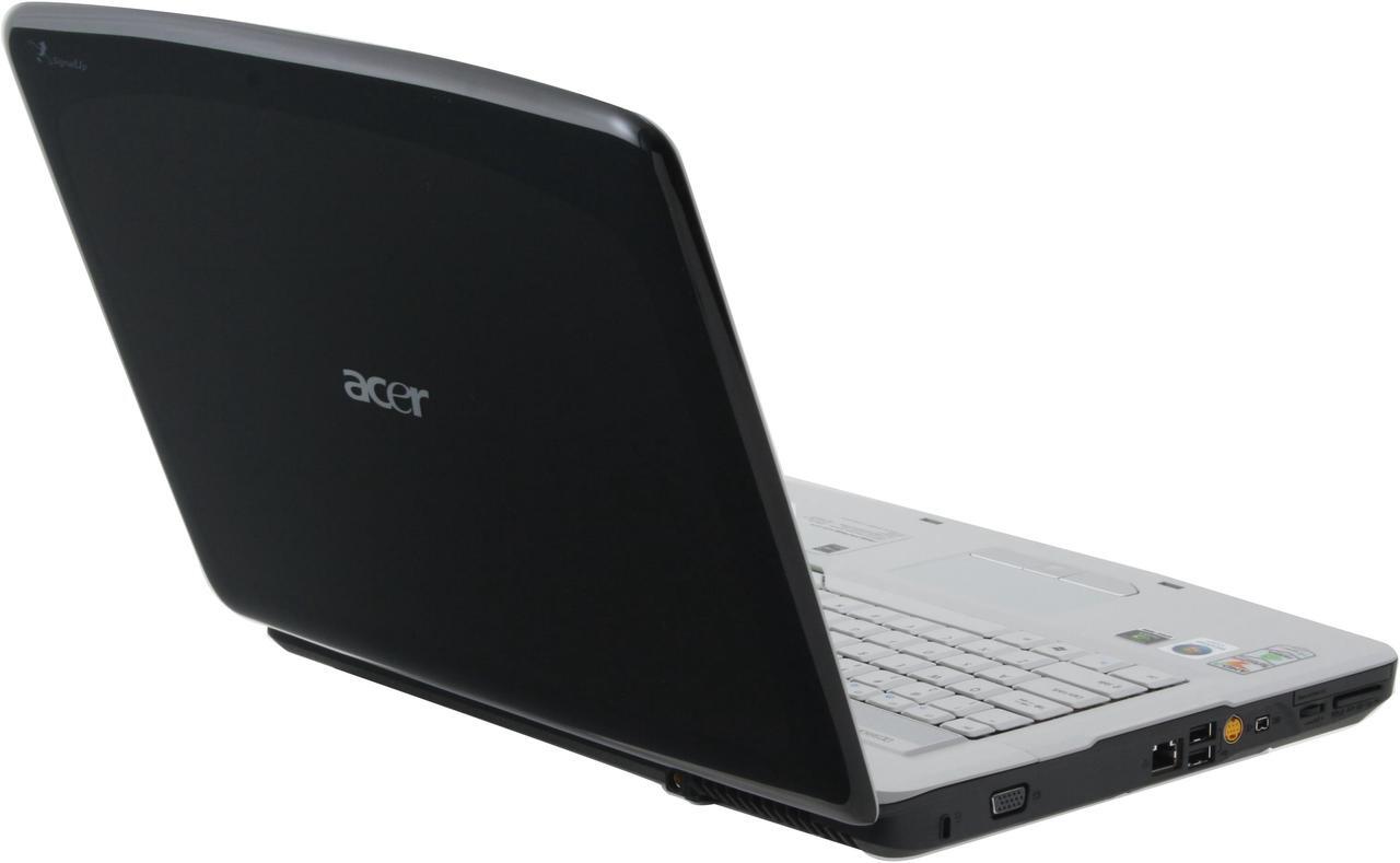 Alt view image 5 of 14 - Acer Laptop Aspire AMD Turion 64 X2 TL-60 2GB Memory 250GB HDD NVIDIA GeForce 7000M 15.4" Windows Vista Home Premium AS5520-5579