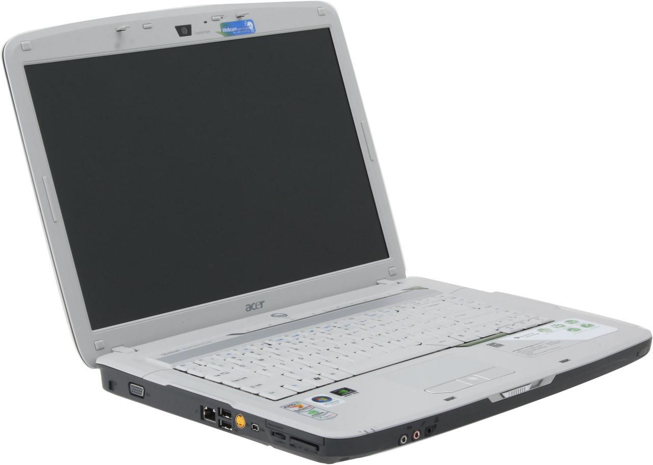 Alt view image 7 of 14 - Acer Laptop Aspire AMD Turion 64 X2 TL-60 2GB Memory 250GB HDD NVIDIA GeForce 7000M 15.4" Windows Vista Home Premium AS5520-5579