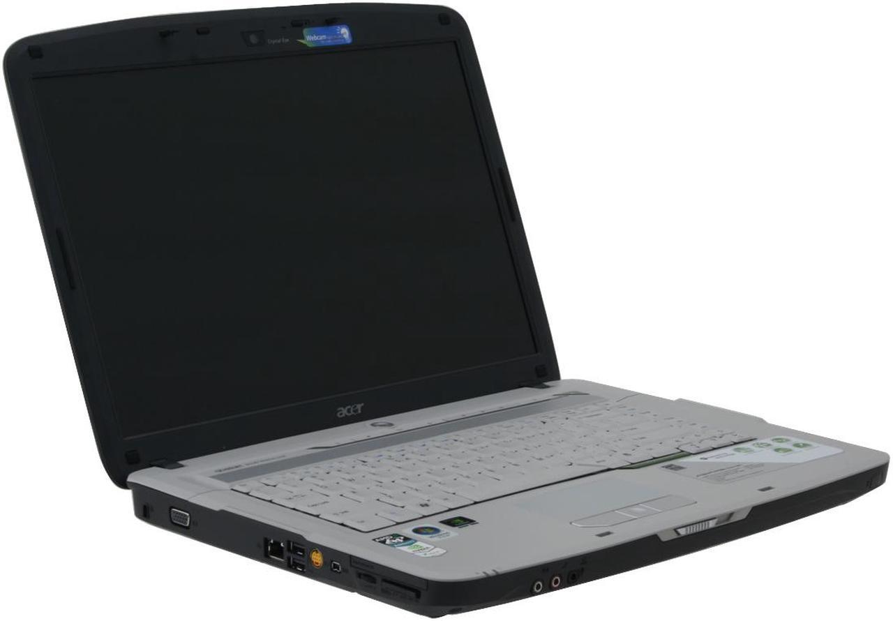 Alt view image 7 of 14 - Acer Laptop Aspire AMD Athlon 64 X2 TK-57 3GB Memory 160GB HDD NVIDIA GeForce 7000M 15.4" Windows Vista Home Premium AS5520-5891