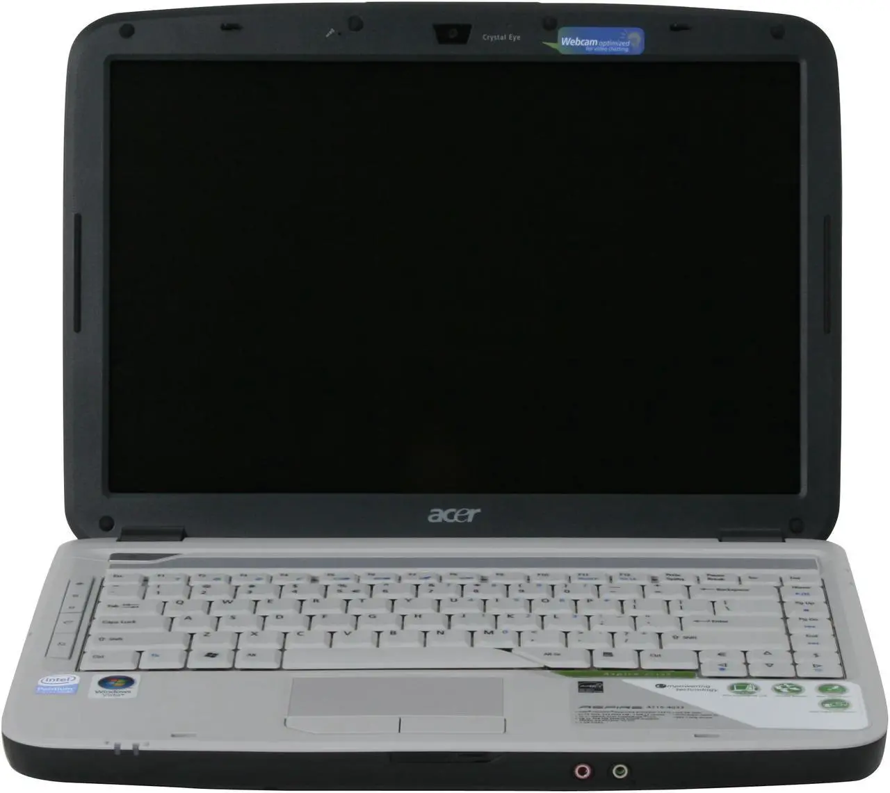 Alt view image 8 of 14 - Acer Laptop Aspire Intel Pentium T2370 2GB Memory 160GB HDD Intel GMA X3100 14.1" Windows Vista Home Premium AS4715-4053